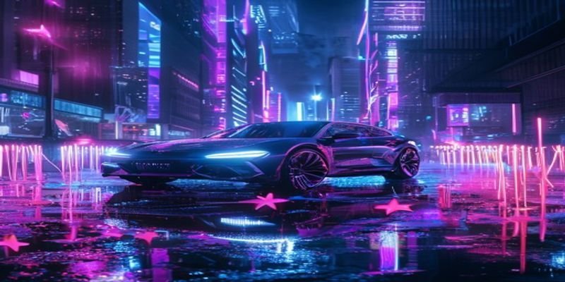 当车企开始为追星女孩点亮城市灯光